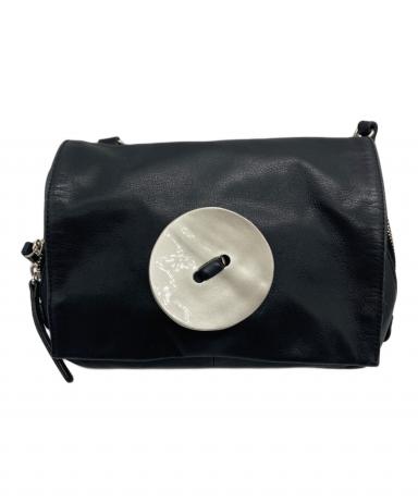 【未使用品】カワカワ　Kawa-Kawa ポシェット 中古・古着通販】kawa-kawa (カワカワ) button ポシェット ブラック