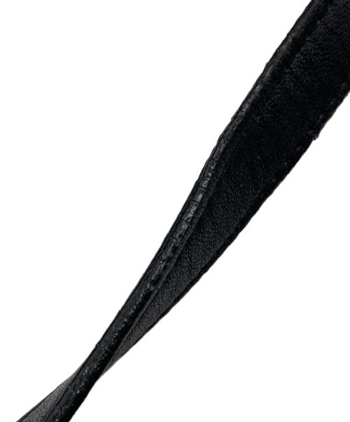 kawa-kawa（カワカワ）kawa-kawa (カワカワ) button ポシェット ブラックの古着・服飾アイテム