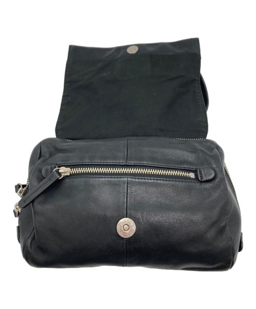 kawa-kawa（カワカワ）kawa-kawa (カワカワ) button ポシェット ブラックの古着・服飾アイテム