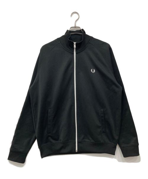 FRED PERRY（フレッドペリー）FRED PERRY (フレッドペリー) トラックジャケット ブラック サイズ:XLの古着・服飾アイテム