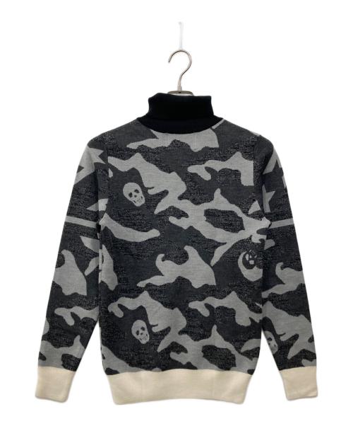 MARK&LONA（マークアンドロナ）MARK&LONA (マークアンドロナ) タートルネックニット ブラック サイズ:Sの古着・服飾アイテム