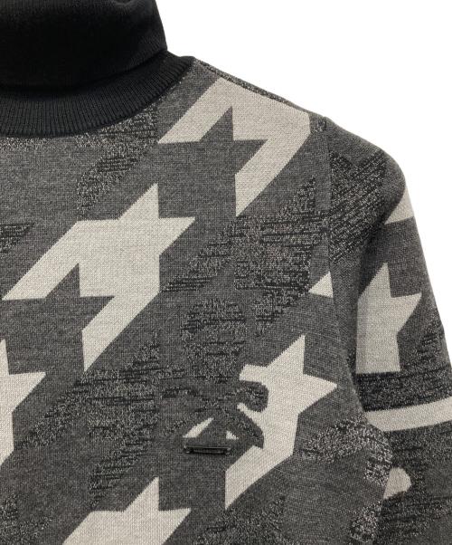 MARK&LONA（マークアンドロナ）MARK&LONA (マークアンドロナ) タートルネックニット ブラック サイズ:Sの古着・服飾アイテム