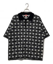 KENZO（ケンゾー）の古着「ポロシャツ」｜ブラック×ホワイト