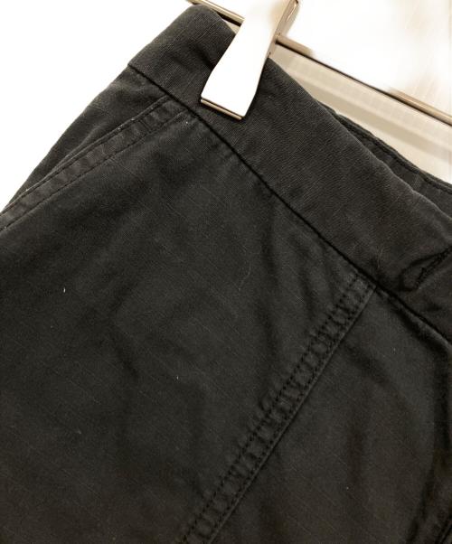 THE NORTHFACE PURPLELABEL（ザ・ノースフェイス パープルレーベル）THE NORTHFACE PURPLELABEL (ザ・ノースフェイス パープルレーベル) Ripstop Wide Cropped Pants / リップストップ ワイド クロップド パンツ ブラック サイズ:WSの古着・服飾アイテム