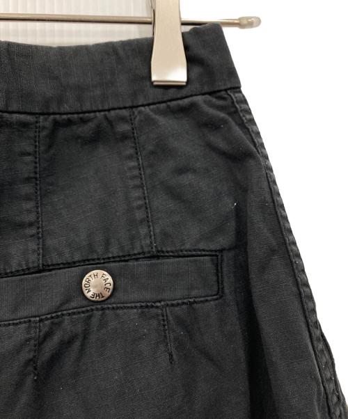 THE NORTHFACE PURPLELABEL（ザ・ノースフェイス パープルレーベル）THE NORTHFACE PURPLELABEL (ザ・ノースフェイス パープルレーベル) Ripstop Wide Cropped Pants / リップストップ ワイド クロップド パンツ ブラック サイズ:WSの古着・服飾アイテム