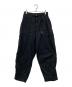 THE NORTHFACE PURPLELABEL（ザ・ノースフェイス パープルレーベル）の古着「Ripstop Wide Cropped Pants / リップストップ ワイド クロップド パンツ」｜ブラック
