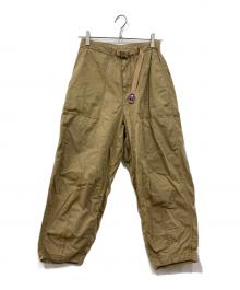 THE NORTH FACE（ザ ノース フェイス）の古着「リップストップ ワイド クロップド パンツ」｜ベージュ