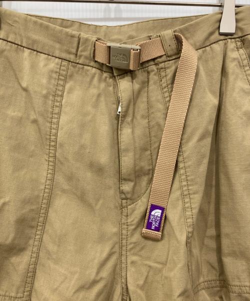 THE NORTH FACE（ザ ノース フェイス）THE NORTH FACE (ザ ノース フェイス) リップストップ ワイド クロップド パンツ ベージュ サイズ:WSの古着・服飾アイテム