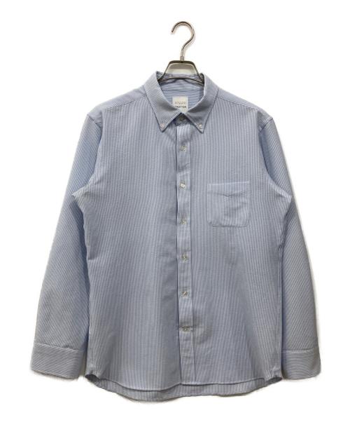 MACKINTOSH PHILOSOPHY（マッキントッシュ フィロソフィー）MACKINTOSH PHILOSOPHY (マッキントッシュ フィロソフィー) ボタンダウンシャツ ブルー×ホワイト サイズ:42の古着・服飾アイテム