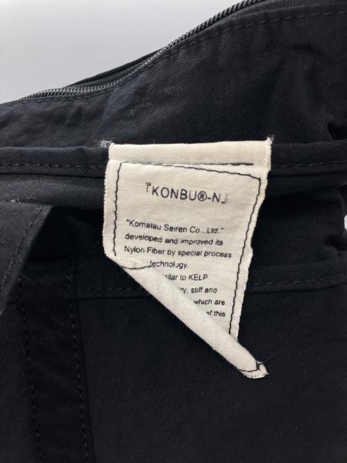 konbu（コンブ）KONBU (コンブ) トートバッグ ブラックの古着・服飾アイテム