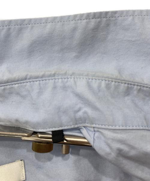 jieda（ジエダ）Jieda (ジエダ) CUTTING OVER SHIRT / カッティングオーバーシャツ ブルー サイズ:1の古着・服飾アイテム