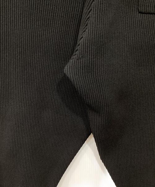 PH/NGER/N（フィンガリン）PH/NGER/N (フィンガリン) RIDGE KNIT PANTS ブラック サイズ:Lの古着・服飾アイテム