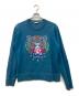 KENZO（ケンゾー）の古着「タイガー刺繍スウェット」｜ブルー