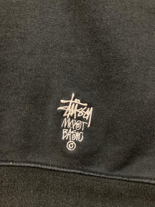 stussy（ステューシー）stussy (ステューシー) stussy MOSTBASICスウェット ブラック サイズ:MEDIUMの古着・服飾アイテム