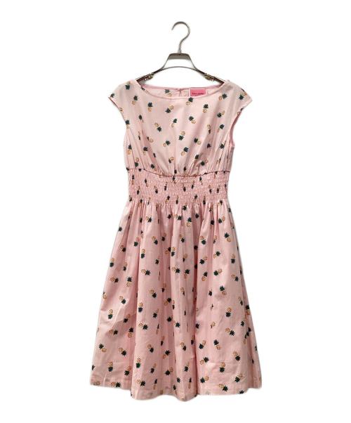 Kate Spade（ケイトスペード）Kate Spade (ケイトスペード) ノースリーブワンピース ピンク サイズ:XS 未使用品の古着・服飾アイテム