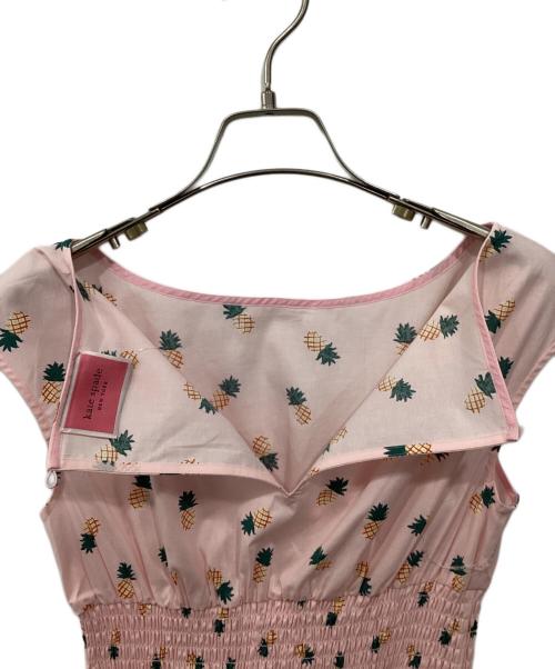 Kate Spade（ケイトスペード）Kate Spade (ケイトスペード) ノースリーブワンピース ピンク サイズ:XS 未使用品の古着・服飾アイテム