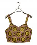 Kate Spadeケイトスペード）の古着「フラワーモチーフキャミソール」｜ピンク