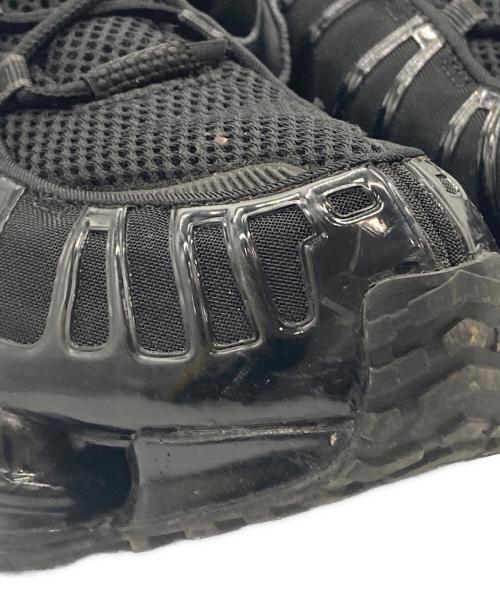 NIKE（ナイキ）NIKE (ナイキ) NIKE SHOX TL BLACK/BLACK-MTLC HEMATITE-MAX ORANGE / ローカットスニーカー ブラック サイズ:28の古着・服飾アイテム