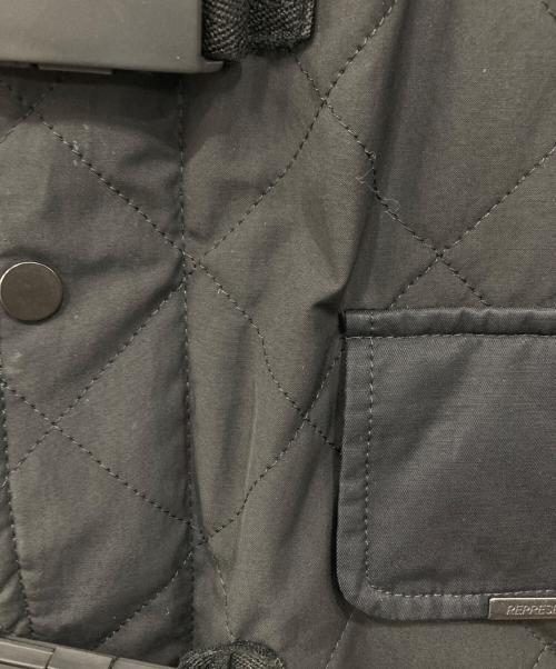 REPRESENT（リプレゼント）REPRESENT (リプレゼント) キルティングベスト ブラック サイズ:Lの古着・服飾アイテム