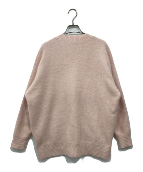 UNITED ARROWS（ユナイテッドアローズ）UNITED ARROWS (ユナイテッドアローズ) フォックスカシミヤ ミドル カーディガン ピンク サイズ:Freeの古着・服飾アイテム