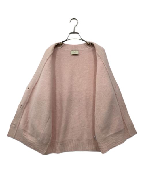 UNITED ARROWS（ユナイテッドアローズ）UNITED ARROWS (ユナイテッドアローズ) フォックスカシミヤ ミドル カーディガン ピンク サイズ:Freeの古着・服飾アイテム