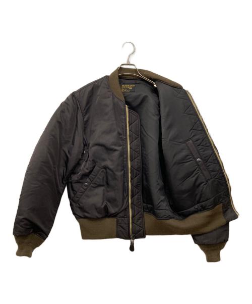 AVIREX（アヴィレックス）AVIREX (アヴィレックス) MA-1ジャケット ブラウン サイズ:Lの古着・服飾アイテム