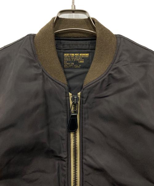 AVIREX（アヴィレックス）AVIREX (アヴィレックス) MA-1ジャケット ブラウン サイズ:Lの古着・服飾アイテム