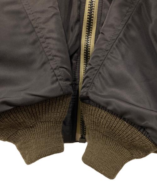 AVIREX（アヴィレックス）AVIREX (アヴィレックス) MA-1ジャケット ブラウン サイズ:Lの古着・服飾アイテム