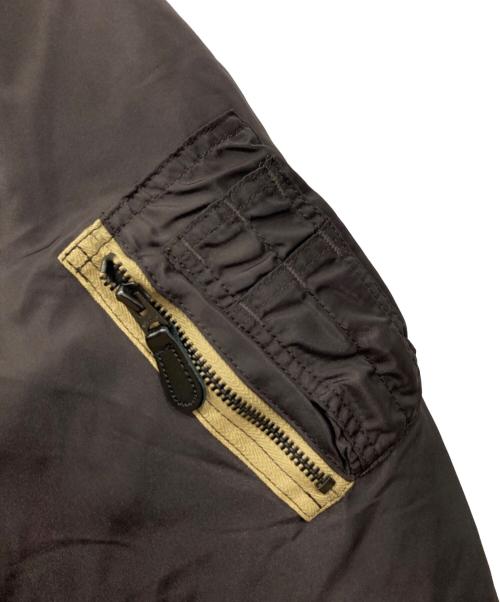 AVIREX（アヴィレックス）AVIREX (アヴィレックス) MA-1ジャケット ブラウン サイズ:Lの古着・服飾アイテム