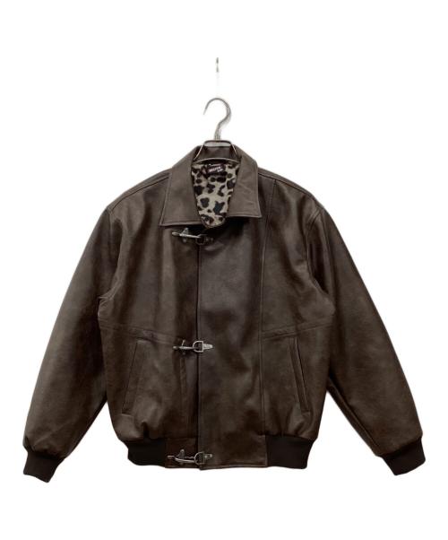 BELVET（ベルベット）BELVET (BELVET) ファイヤーマンジャケット ブラウン サイズ:Mの古着・服飾アイテム