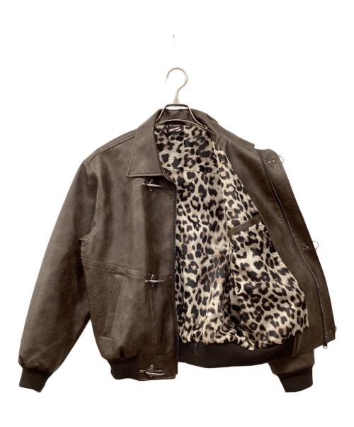 BELVET（ベルベット）BELVET (BELVET) ファイヤーマンジャケット ブラウン サイズ:Mの古着・服飾アイテム