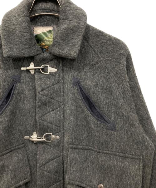 Ballsy.Brothers（ボールジーブラザーズ）Ballsy.Brothers (ボールジーブラザーズ) シャギーファイヤーマンジャケット グレー サイズ:Lの古着・服飾アイテム