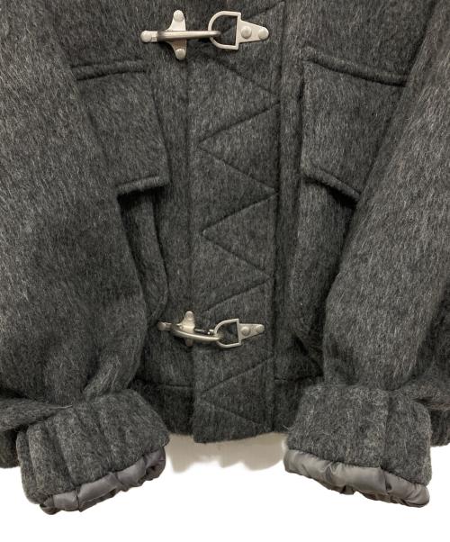 Ballsy.Brothers（ボールジーブラザーズ）Ballsy.Brothers (ボールジーブラザーズ) シャギーファイヤーマンジャケット グレー サイズ:Lの古着・服飾アイテム