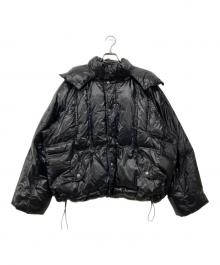 HTH（エイチティーエイチ）の古着「2WAYパファージャケット」｜ブラック