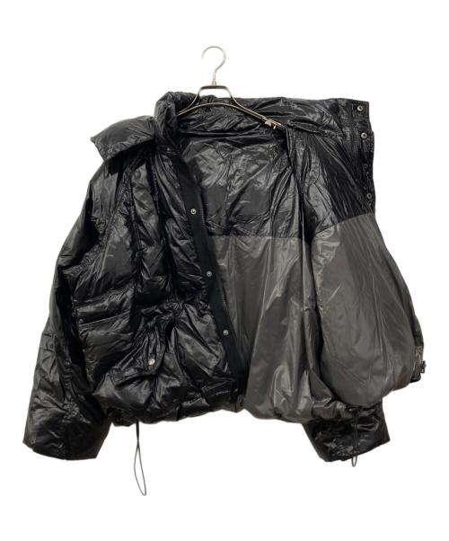 HTH（エイチティーエイチ）HTH (エイチティーエイチ) 2WAYパファージャケット ブラック サイズ:-の古着・服飾アイテム