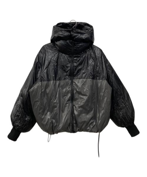 HTH（エイチティーエイチ）HTH (エイチティーエイチ) 2WAYパファージャケット ブラック サイズ:-の古着・服飾アイテム