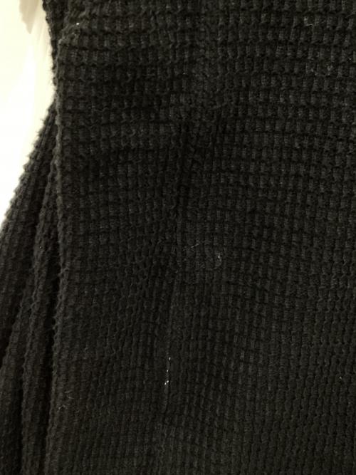 refomed（リフォメッド）refomed (リフォメッド) AZEAMI THERMAL TEE / アゼアミサーマルＴ ブラック サイズ:3の古着・服飾アイテム