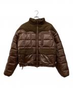 Student Apathyスチューデント・アパシー）の古着「パファージャケット」｜ブラウン