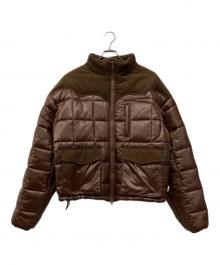 Student Apathy（スチューデント・アパシー）の古着「パファージャケット」｜ブラウン