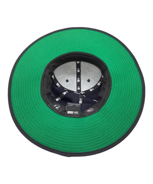 New Era（ニューエラ）New Era (ニューエラ) フィッテド ロングブリムハット ブラック サイズ:60.6㎝の古着・服飾アイテム