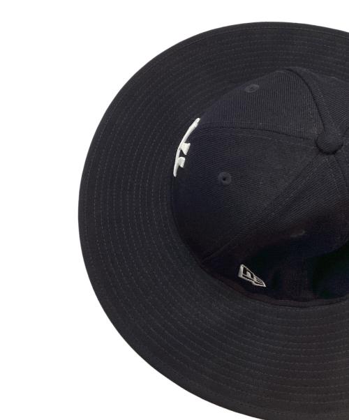 New Era（ニューエラ）New Era (ニューエラ) フィッテド ロングブリムハット ブラック サイズ:60.6㎝の古着・服飾アイテム