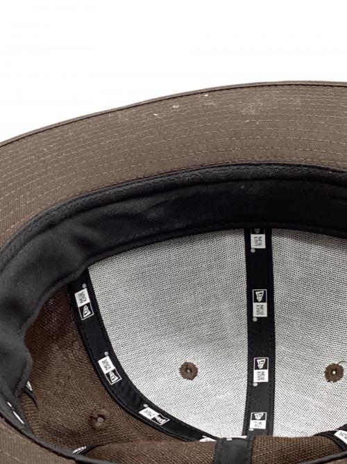 New Era（ニューエラ）New Era (ニューエラ) フィッテド ロングブリムハット ブラウン サイズ:59.6㎝の古着・服飾アイテム