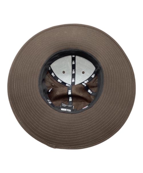 New Era（ニューエラ）New Era (ニューエラ) フィッテド ロングブリムハット ブラウン サイズ:59.6㎝の古着・服飾アイテム