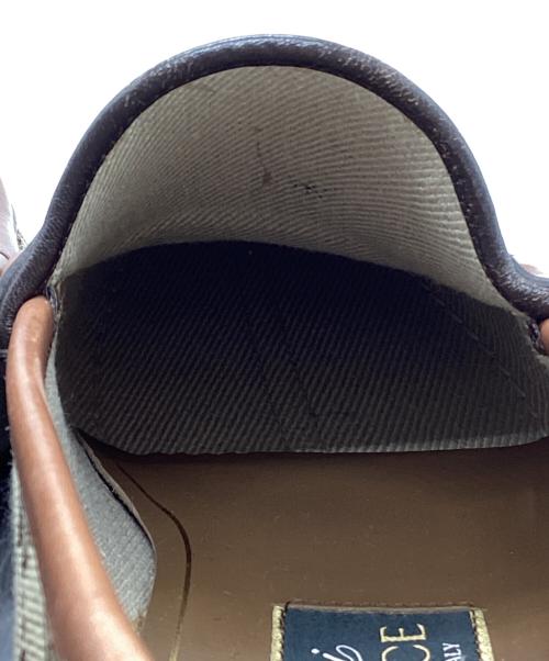 GUCCI（グッチ）GUCCI (グッチ) PALACE (パレス) Pチャーム ホースビットローファー ベージュ サイズ:9の古着・服飾アイテム