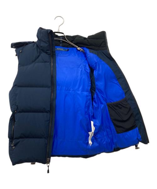 POLO RALPH LAUREN（ポロ・ラルフローレン）POLO RALPH LAUREN (ポロ・ラルフローレン) ビッグポニーダウンベスト ネイビー サイズ:Sの古着・服飾アイテム
