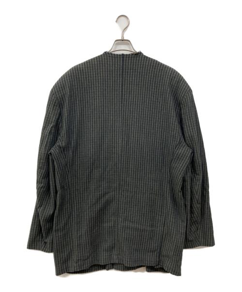 MAGLIANO（マリアーノ）MAGLIANO (マリアーノ) ノーカラーオーバージャケット グリーン サイズ:Sの古着・服飾アイテム