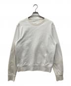 Maison Margielaメゾンマルジェラ）の古着「エルボーパッチスウェットシャツ」｜ホワイト