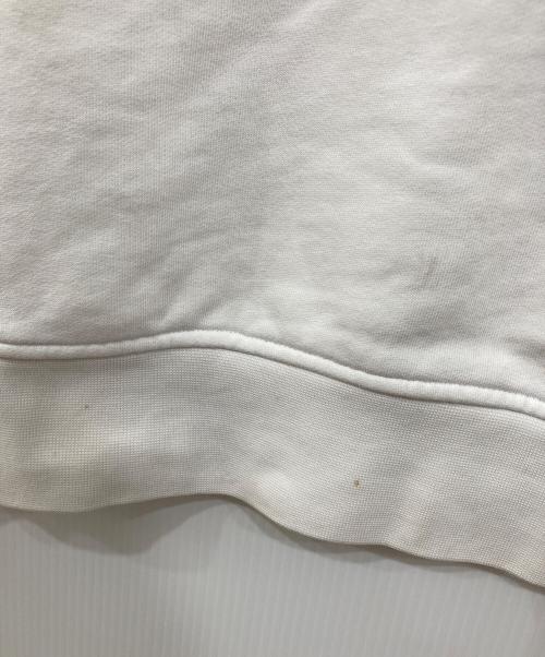 Maison Margiela（メゾンマルジェラ）Maison Margiela (メゾンマルジェラ) エルボーパッチスウェットシャツ ホワイト サイズ:46の古着・服飾アイテム