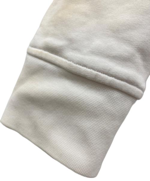 Maison Margiela（メゾンマルジェラ）Maison Margiela (メゾンマルジェラ) エルボーパッチスウェットシャツ ホワイト サイズ:46の古着・服飾アイテム