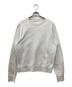 Maison Margiela（メゾンマルジェラ）の古着「エルボーパッチスウェットシャツ」｜ホワイト